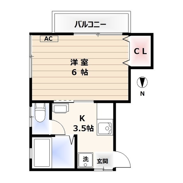 第２天龍荘の間取り