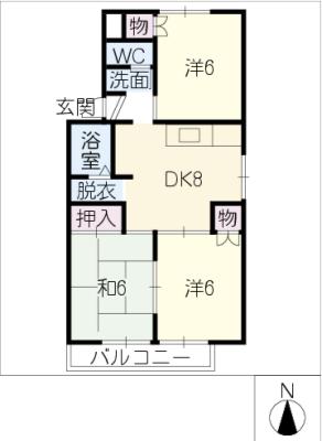 サンコーポ勇の間取り