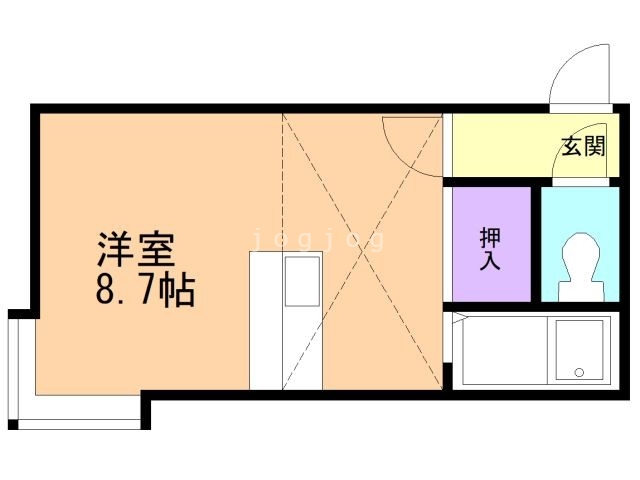 アルジャンテ桑園Ａ棟の間取り