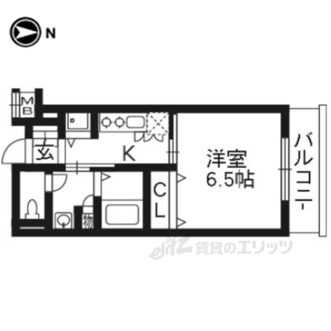 【マンションロードウェイの間取り】