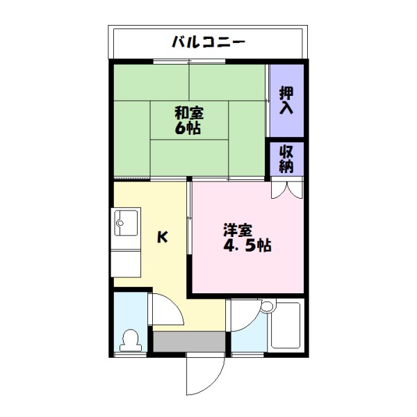 フジパレス21の間取り