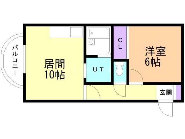 ＭＡＪＥＳＴＩＣ水車町の間取り