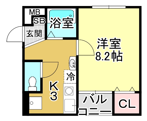 ラグーナ・ウノの間取り