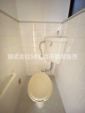 瓢箪山町貸家のトイレ写真