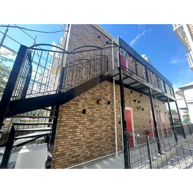 建物外観　レンガ調のおしゃれな外観♪