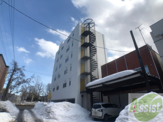 建物外観　札幌市北区北１２条「ＦＩＮＥＣＲＥＳＴＮ１２」
