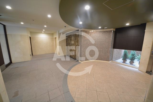 ロビー　プレサンス上町台東平　エントランス