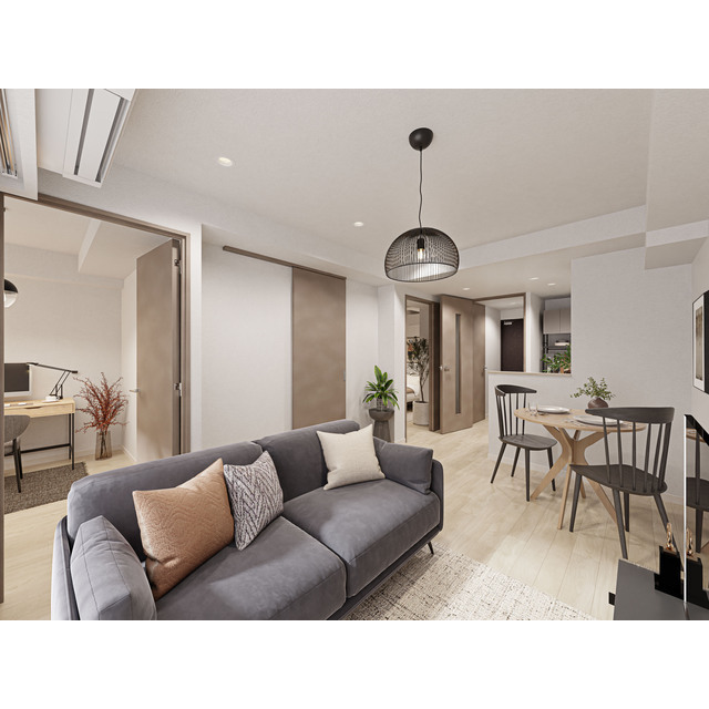 居室・リビング　※図面を基に描き起こしたもので、実際とは