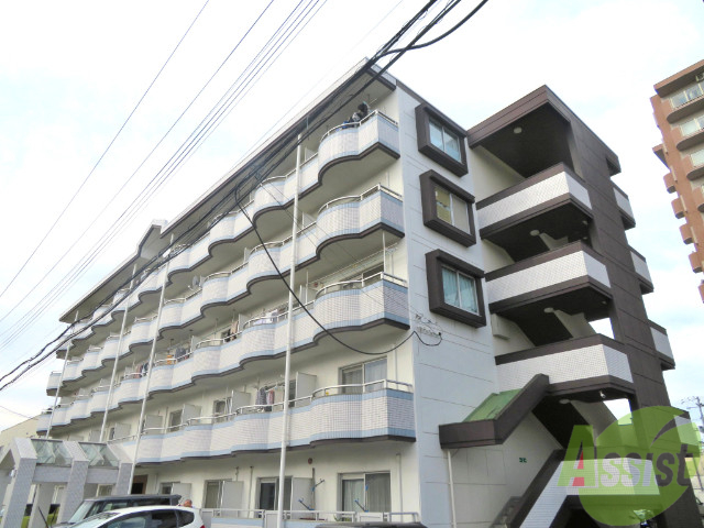 建物外観　仙台市若林区六丁の目中町「マ・メゾン」