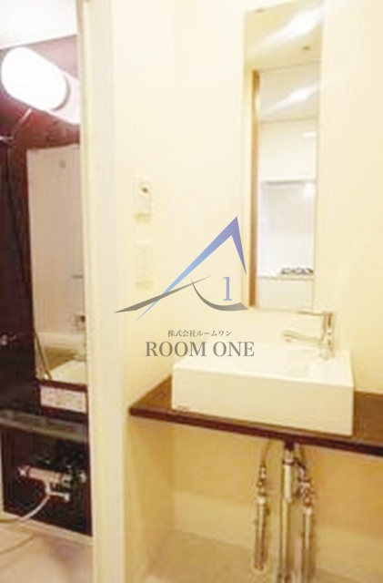 洗面設備　洗面台です。