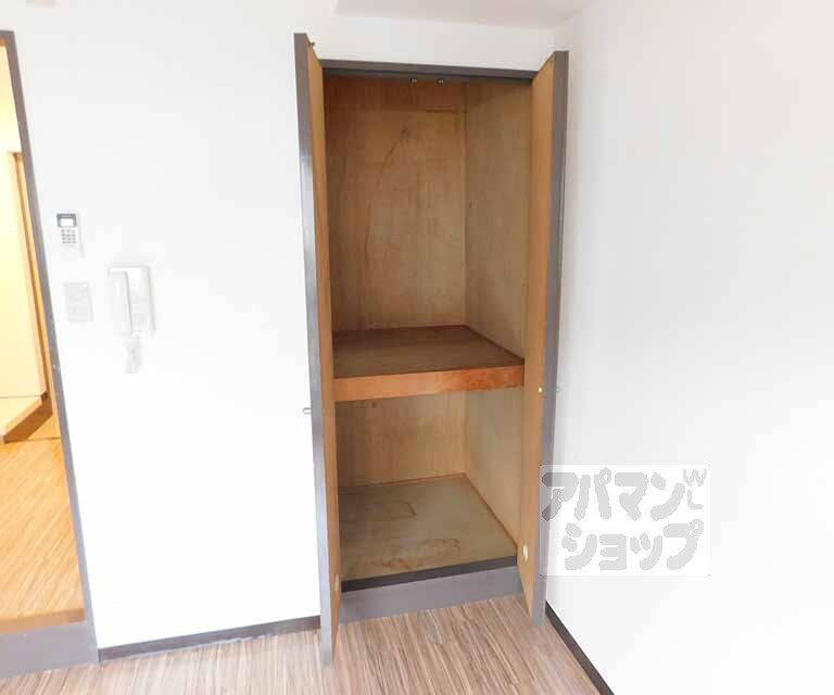 収納　クローゼットです