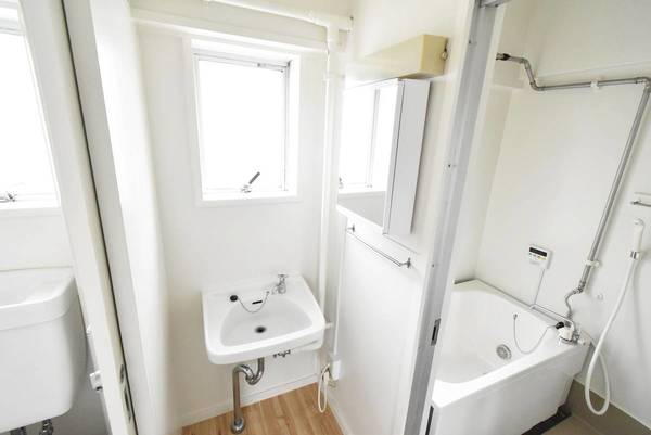 洗面設備　ビレッジハウスの同一物件・同一タイプの間取りの写真です