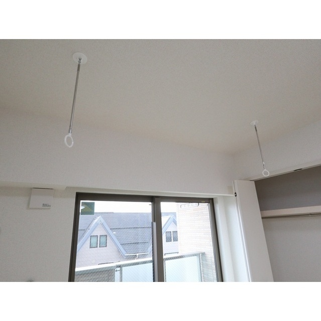 その他設備　室内物干し付きで雨の日も安心