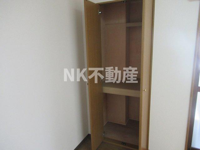 収納　収納のためのスペースです