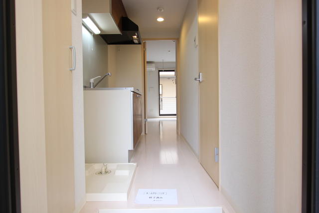 玄関　明るい玄関です