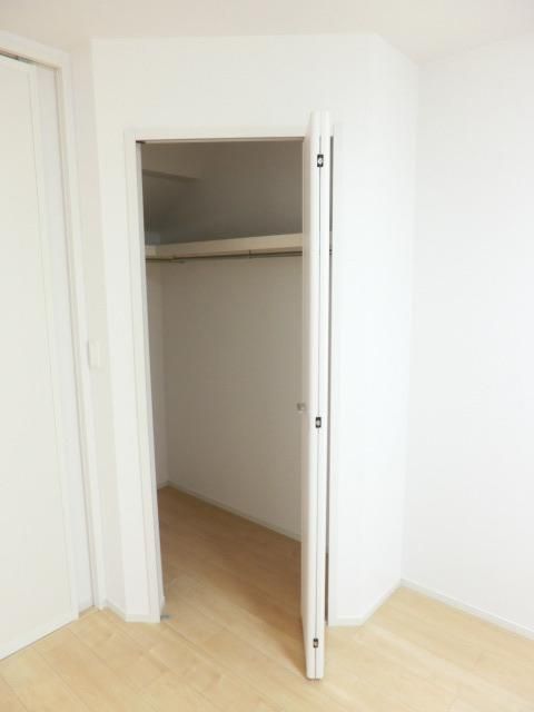 収納　ウォークインクローゼット完備です