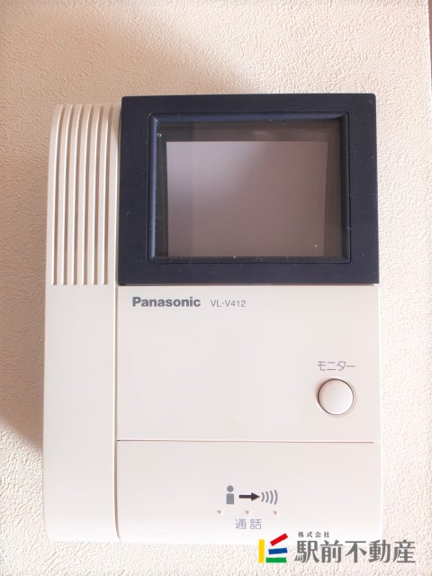 セキュリティ　誰が来たか分かって安心