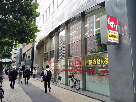 ドラックストア　スギ薬局新川一丁目店（ドラッグストア）まで371m