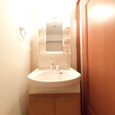 洗面設備　※写真は別号室のものですので現状優先とさせていただきます。
