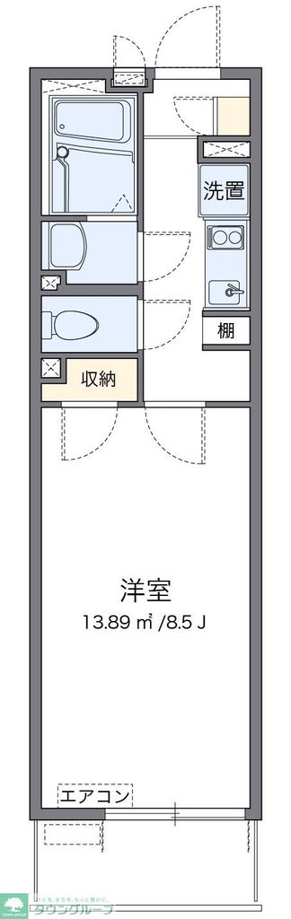 レオネクストつるせ壱番館の間取り写真
