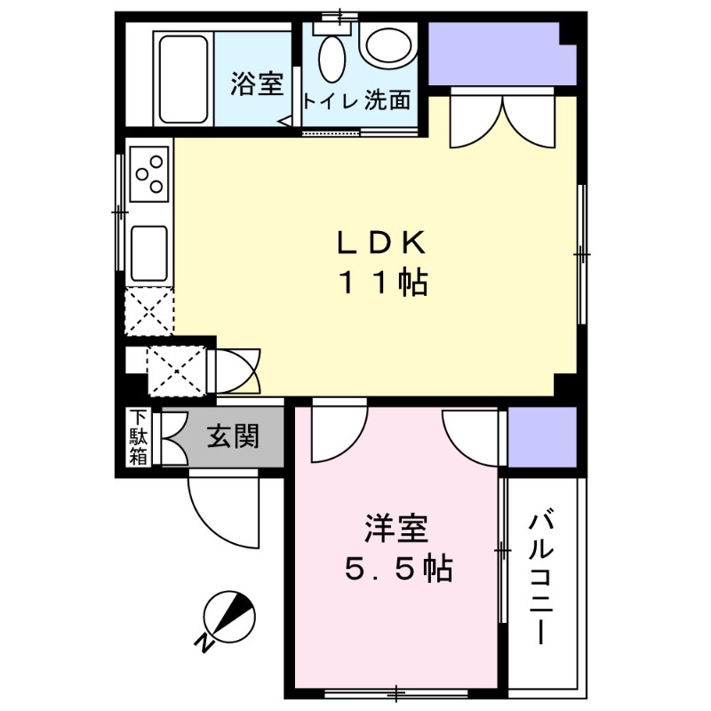 リッチハイツ南行徳IIの間取り写真