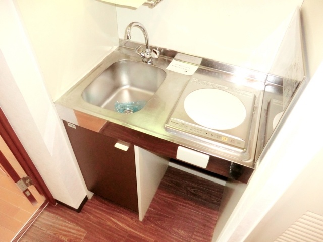 キッチン　1口IHコンロ付きのキッチン♪