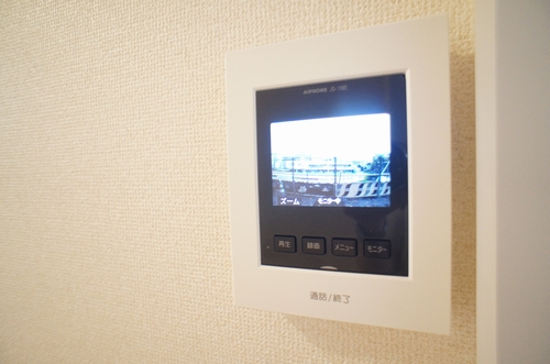 セキュリティ　録画機能付きカラーTVモニターホン