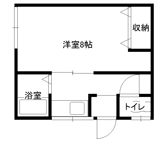 アムール菊川の間取り