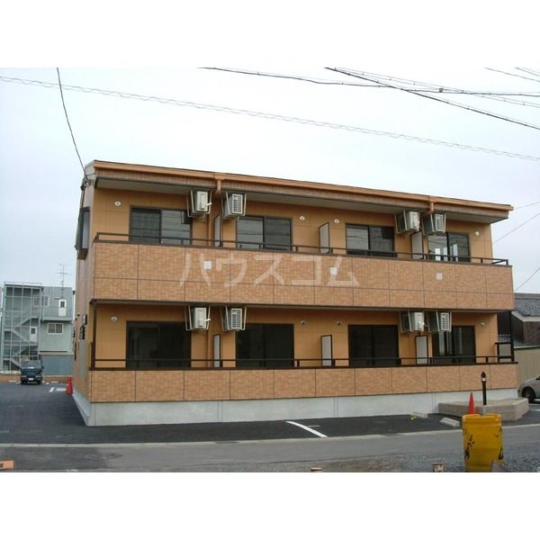 名古屋市港区東蟹田のアパートの建物外観