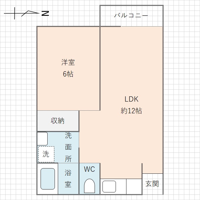 イーストハウス3の間取り