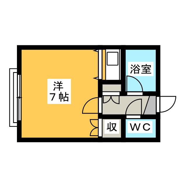 東京都北区上十条１（アパート）の賃貸物件の間取り