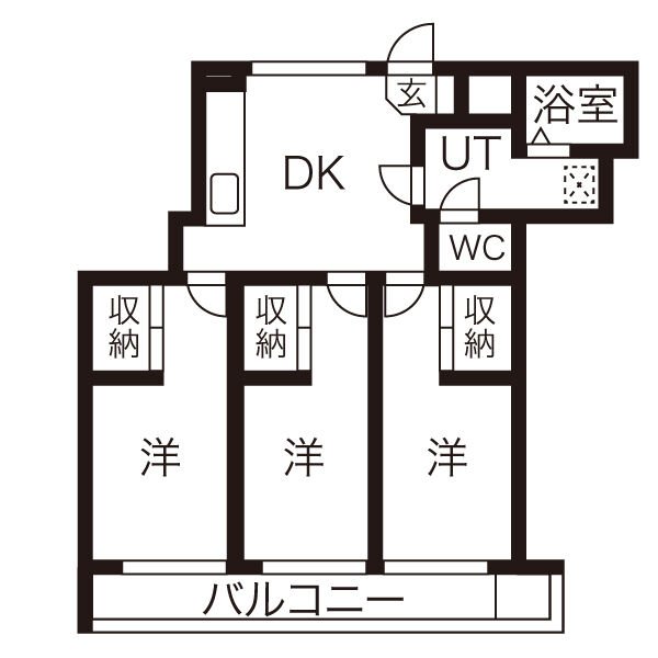 プロクシーフレンズ八事の間取り