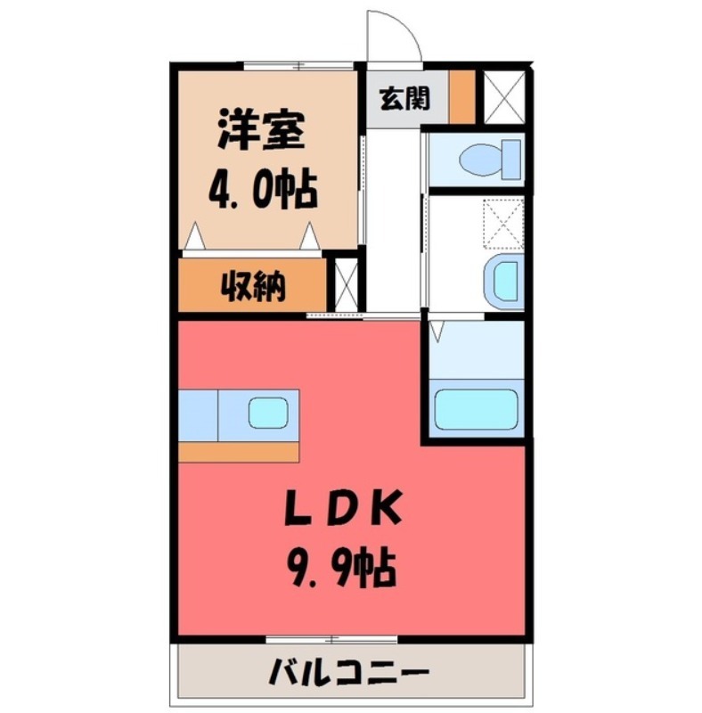 グリーンシャトーの間取り