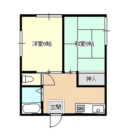 カトレアハイツの間取り