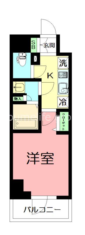 【伊勢原市桜台のマンションの間取り】