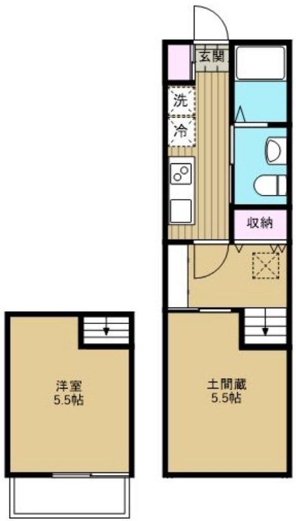 ボヌールメゾンわかばの間取り