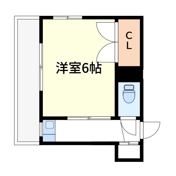 墨田区立花のマンションの間取り