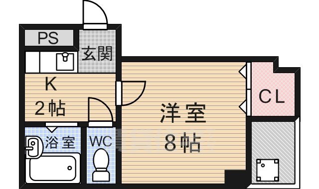 ビレイユ眞英CINQの間取り