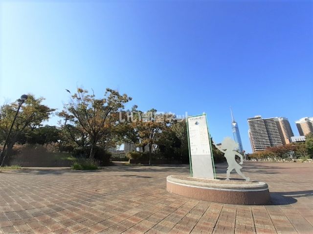 【福岡市早良区西新のマンションの公園】