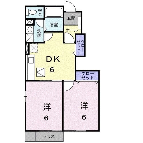 エクセレント司ＥＡＳＴの間取り