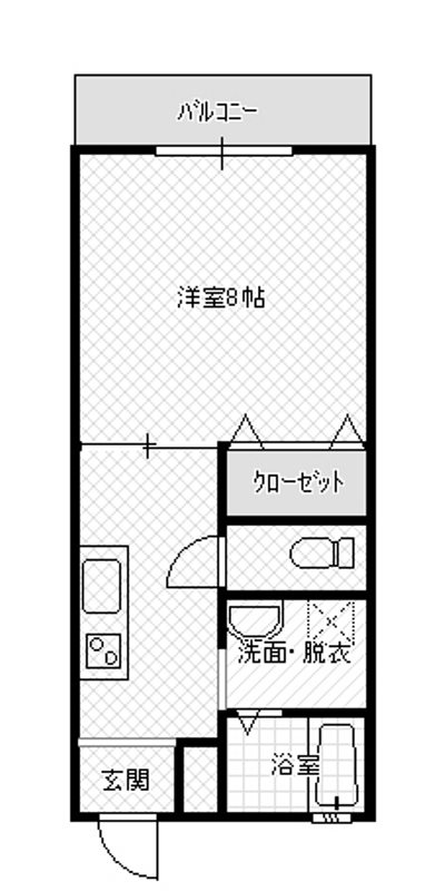 ユリアハイツAの間取り