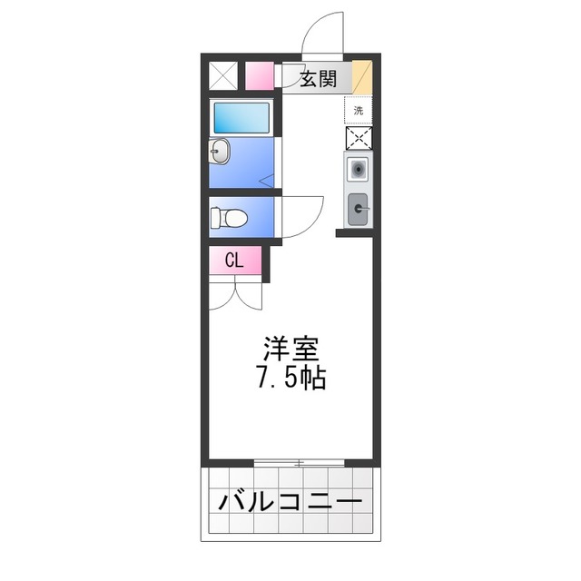 ハーベストグリーンの間取り