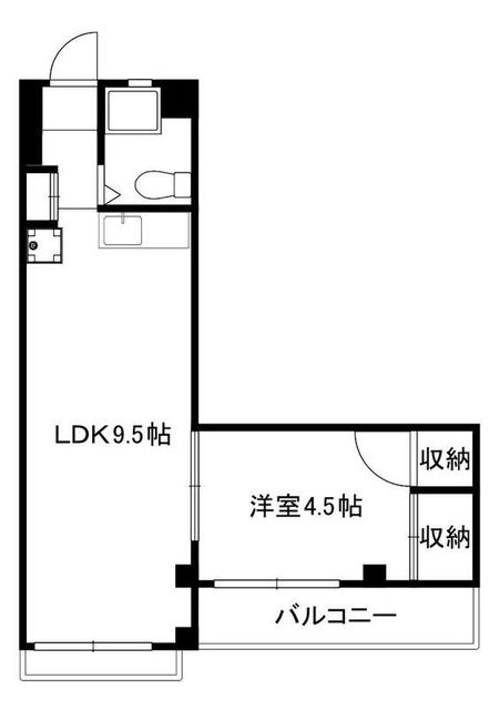 コーポ篠原の間取り