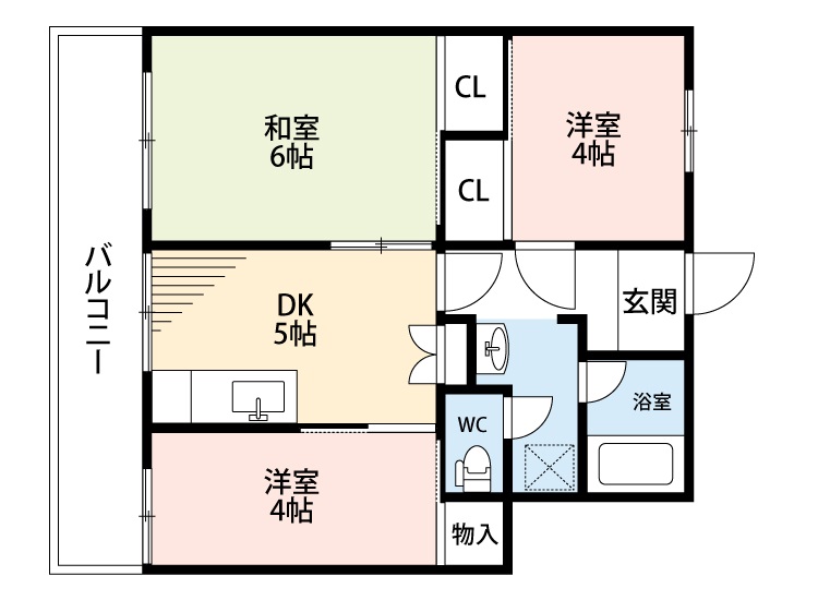 アルピナ中野の間取り