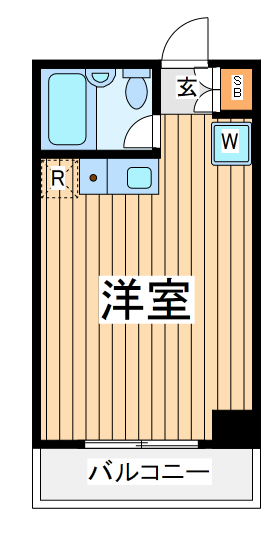 【スカイコート相模大塚の間取り】