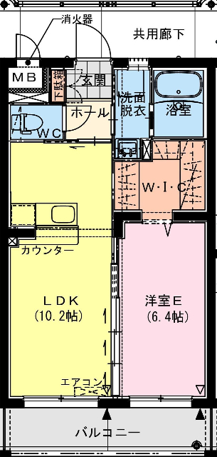 【（仮称）加納槙ノ札マンションの間取り】