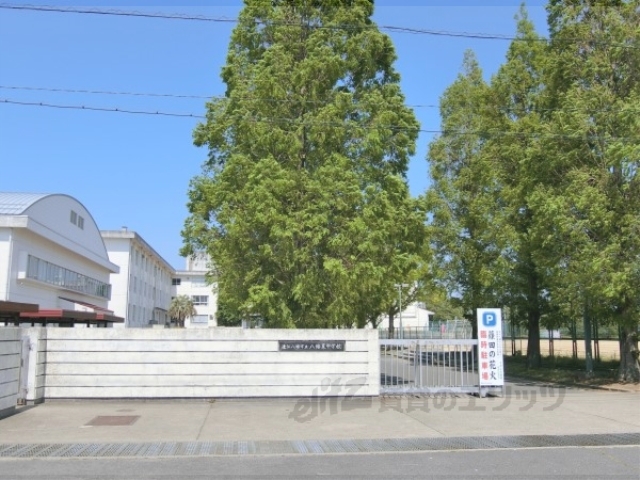 【近江八幡市鷹飼町東のアパートの中学校】