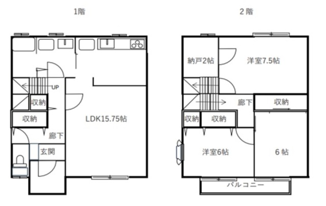 サンビレッジ三久Cの間取り