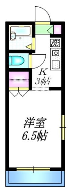 豊島区巣鴨のマンションの間取り