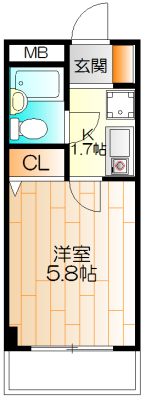 アーバンヒルズ日吉の間取り